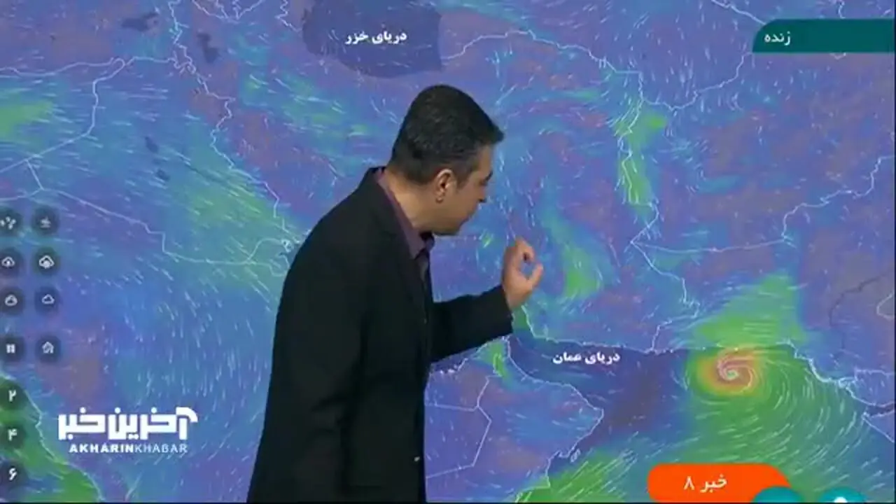 کارشناس هواشناسی: پیش بینی رگبار و رعد و برق در مناطق جنوب کشور 
و افزایش نسبی دما در نیمه شمالی ایران + فیلم